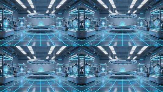 科技感实验室场景高清在线视频素材下载