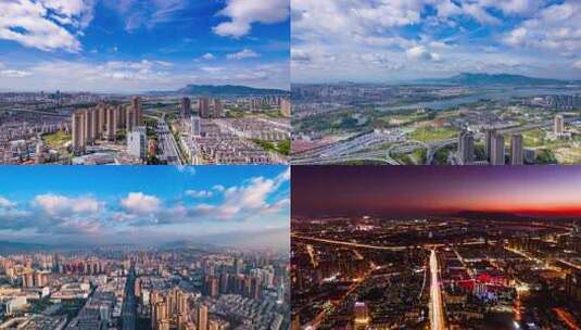 城市航拍全景高清在线视频素材下载