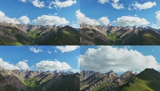 6k中国新疆风景高山草甸河流2高清在线视频素材下载