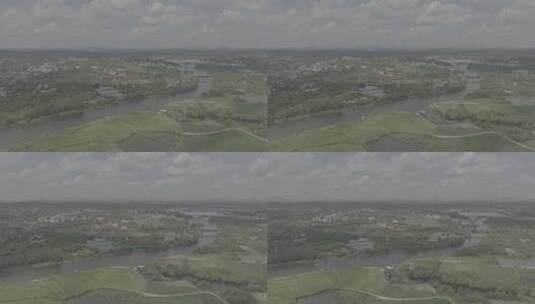 红安·农村风光（多彩旅游路）高清在线视频素材下载