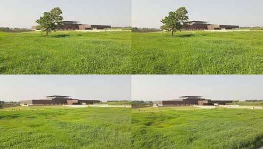 二里头夏都遗址博物馆高清在线视频素材下载