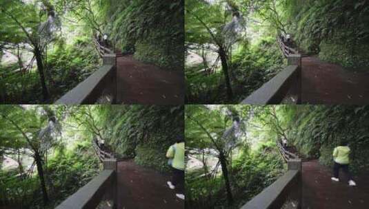 赤水大瀑布 贵州丹霞瀑布 瀑布高清在线视频素材下载