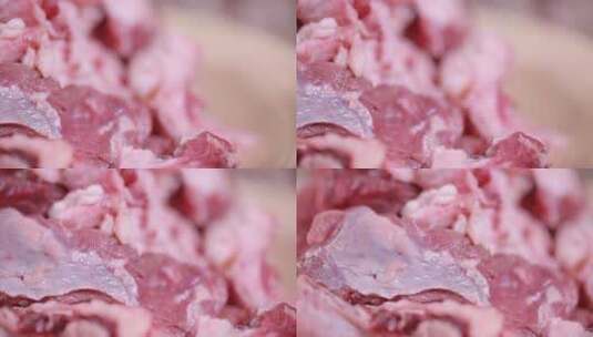 牛腩肉牛肉下脚料 (5)高清在线视频素材下载