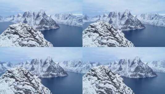 挪威洛弗敦群岛高清在线视频素材下载