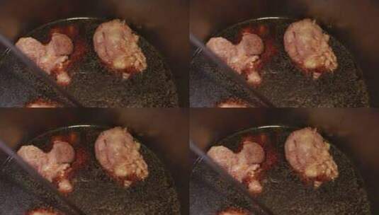 炖肉卤肉卤货高清在线视频素材下载