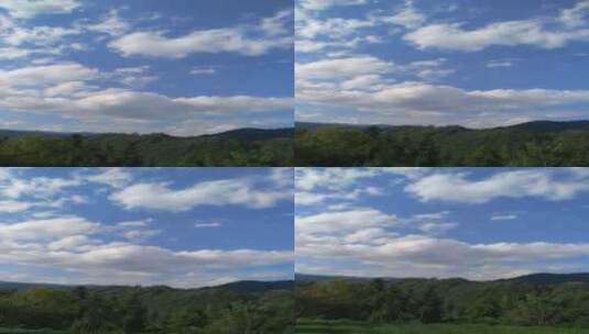 蓝天白云通透背景4K实拍视频 (32)高清在线视频素材下载