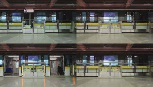 城市地铁站高清在线视频素材下载