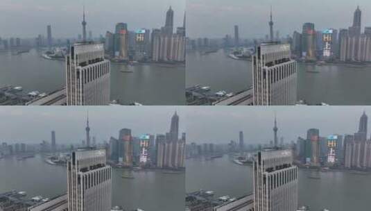 soho中国上海外滩高清在线视频素材下载