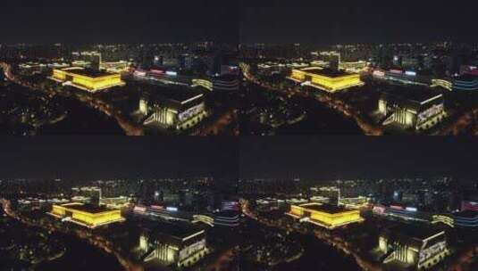 唐山城市夜景高清在线视频素材下载