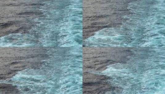 蓝色灰色交叉的海洋高清在线视频素材下载