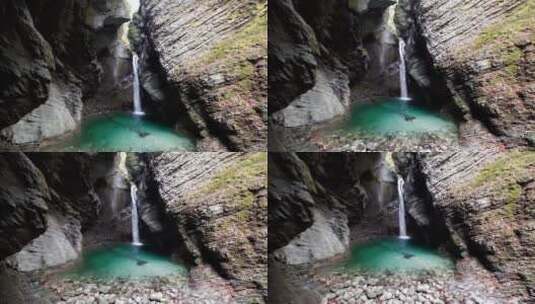 瀑布的美丽区域高清在线视频素材下载