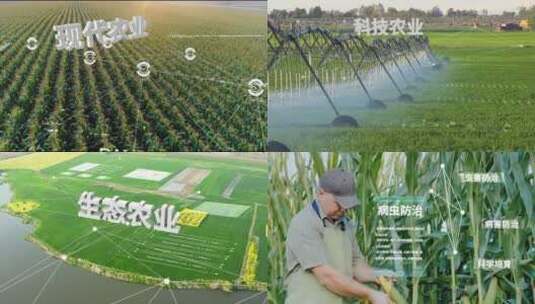 生态农业智慧农业科技农业合集高清在线视频素材下载