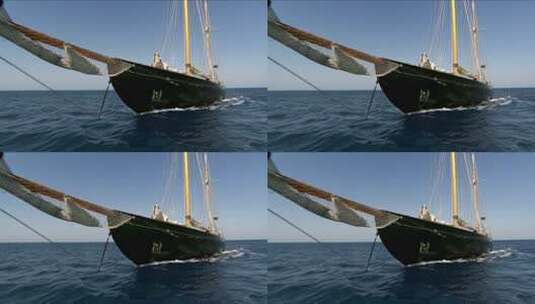 帆船航海扬帆起航远航励志梦想征程39高清在线视频素材下载