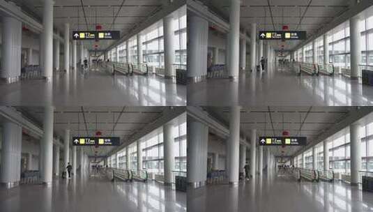 长沙黄花机场高清在线视频素材下载