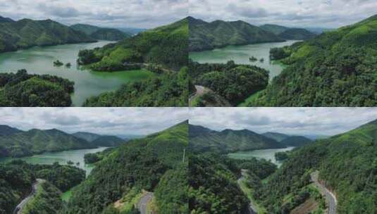 皖南山水风景镜头高清在线视频素材下载