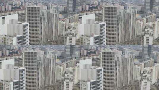 空中摩天大楼建筑4K高清在线视频素材下载