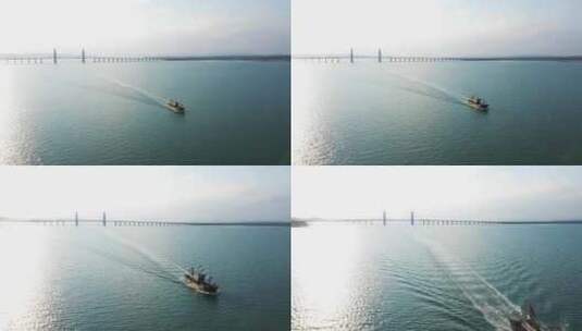 青岛跨海大桥高清在线视频素材下载