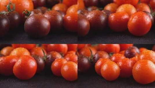 番茄 西红柿 小番茄高清在线视频素材下载