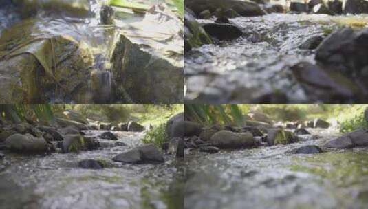 溪水河水视频高清在线视频素材下载