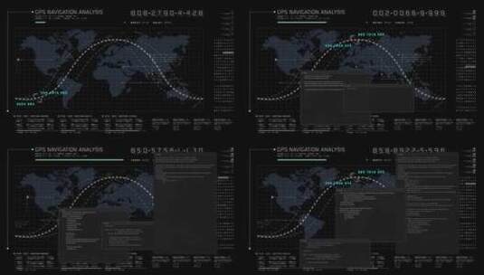 未来全球卫星GPS通信02高清在线视频素材下载