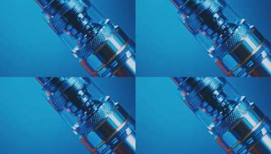 金属物件微距特写高清在线视频素材下载