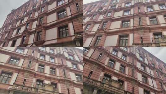 上海外滩建筑风景高清在线视频素材下载