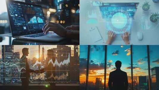 【4k】商务合作握手成功人士商业精英高清在线视频素材下载