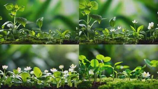 植物生长延时拍摄高清在线视频素材下载