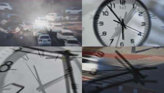 时钟时间意境概念时间流逝高清在线视频素材下载