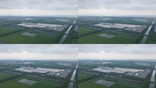 广汽传祺汽车工厂 杭州钱塘区大江东高清在线视频素材下载