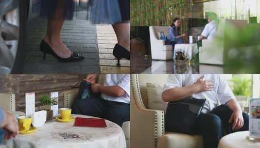 女商人贿赂贪官高清在线视频素材下载