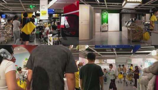 宜家家具家居超市厨房卧室高清在线视频素材下载