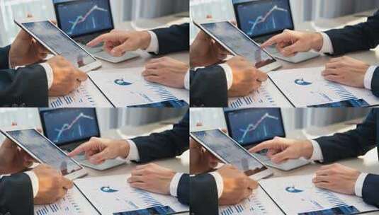 数据分析与商业决策会议高清在线视频素材下载