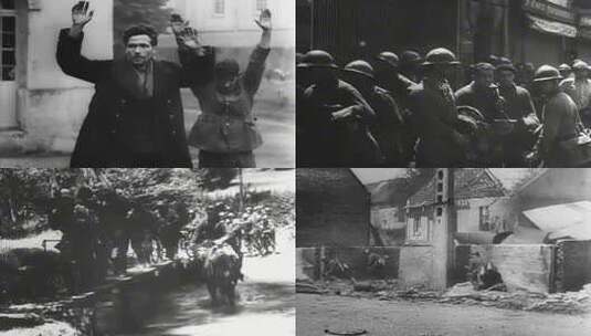 二战期间本宁堡毕业典礼历史军事素材高清在线视频素材下载