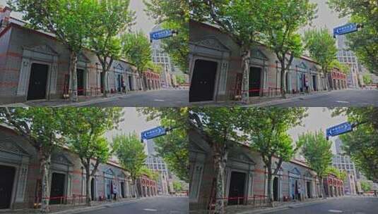 上海中共一大会址 纪念馆高清在线视频素材下载