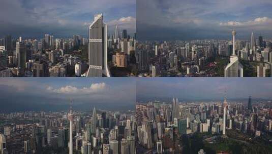 城市高楼建筑全景高清在线视频素材下载