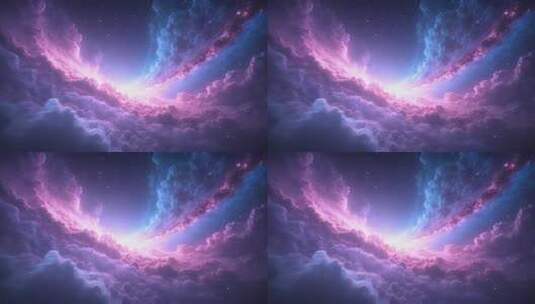 宇宙穿梭时空隧道空镜4K高清在线视频素材下载