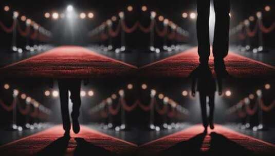 星光璀璨红毯秀开启荣耀征程高清在线视频素材下载