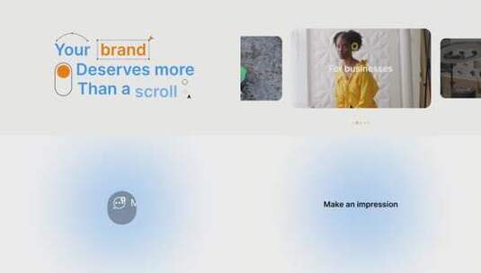 现代风格时尚品牌的创意宣传开场高清AE视频素材下载