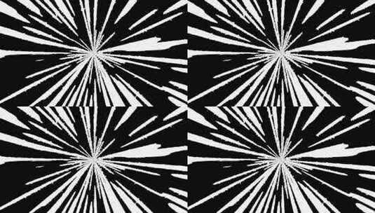 白色动漫速度线漫画风冲刺线条高清在线视频素材下载