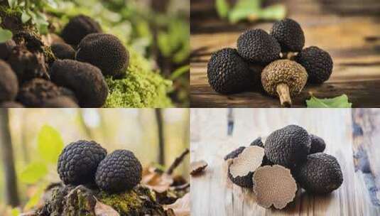 野生黑松露素材高清在线视频素材下载