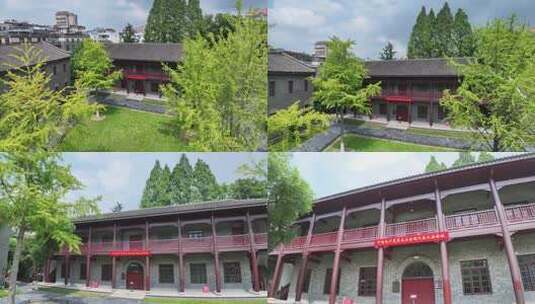 党的五大会址高清在线视频素材下载