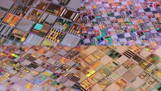 半导体晶圆工业4k高清在线视频素材下载