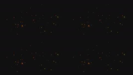 黑色背景粒子特效高清在线视频素材下载