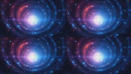 宇宙穿梭时空隧道空镜4K高清在线视频素材下载