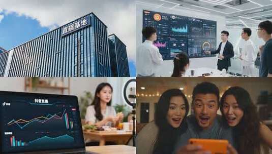 电商直播带货场景素材高清在线视频素材下载