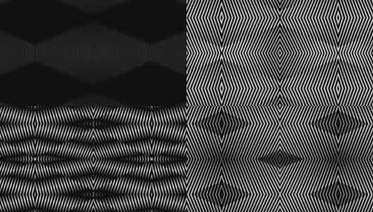 456 4K超清黑白时尚简约线条旋转背景高清在线视频素材下载