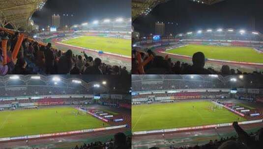 湘超足球赛角球扑救高清在线视频素材下载