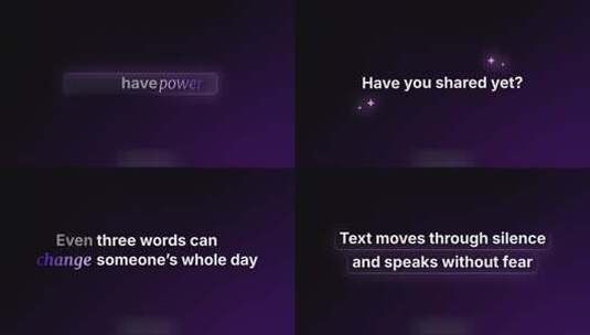 9个极简主义风格的文字动画设计高清AE视频素材下载