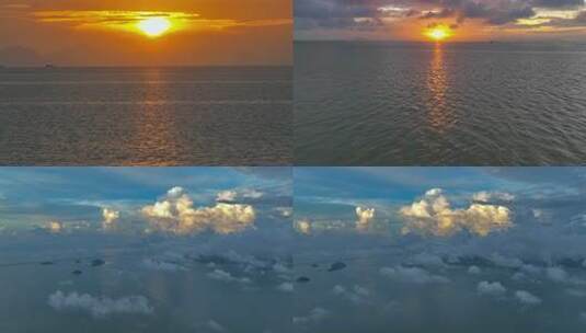 高空云海景观俯瞰画面高清在线视频素材下载